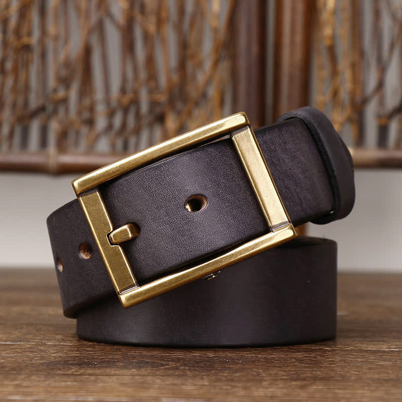 oscar | men's stud detail leather belt