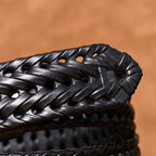 oliver | men's braided leather belt