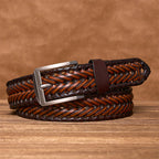 oliver | men's braided leather belt