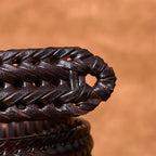 oliver | men's braided leather belt