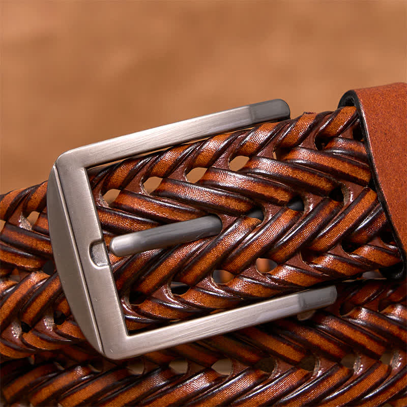 oliver | men's braided leather belt
