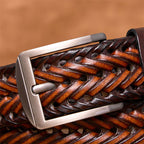 oliver | men's braided leather belt