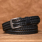 oliver | men's braided leather belt