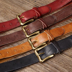 oliver | men's vintage leather belt