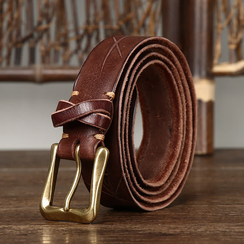 oliver | men's vintage leather belt