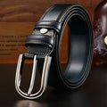 oliver | men's reversible leather belt blue