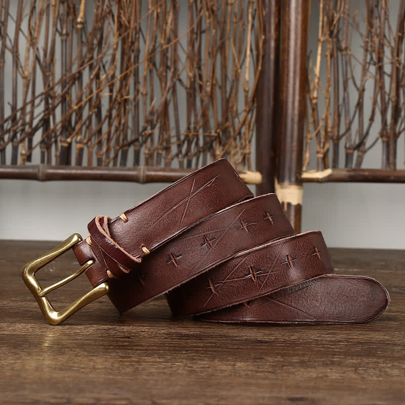 oliver | men's vintage leather belt