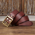 oscar | men's stud detail leather belt