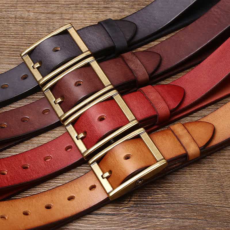 oscar | men's stud detail leather belt