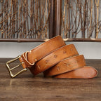 oliver | men's vintage leather belt