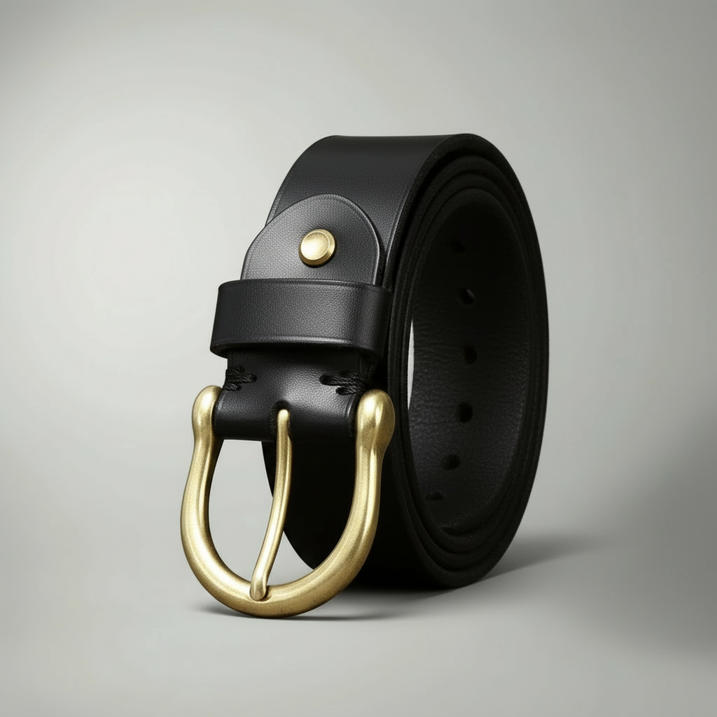 Jack | Wrinkled Worn Leather Belt