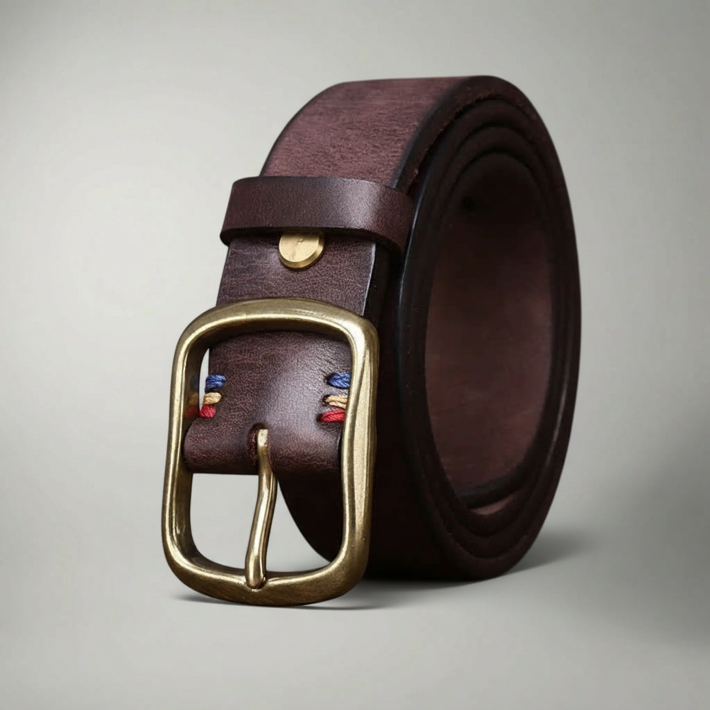 Harry | Vintage Cowhide Leather Belt