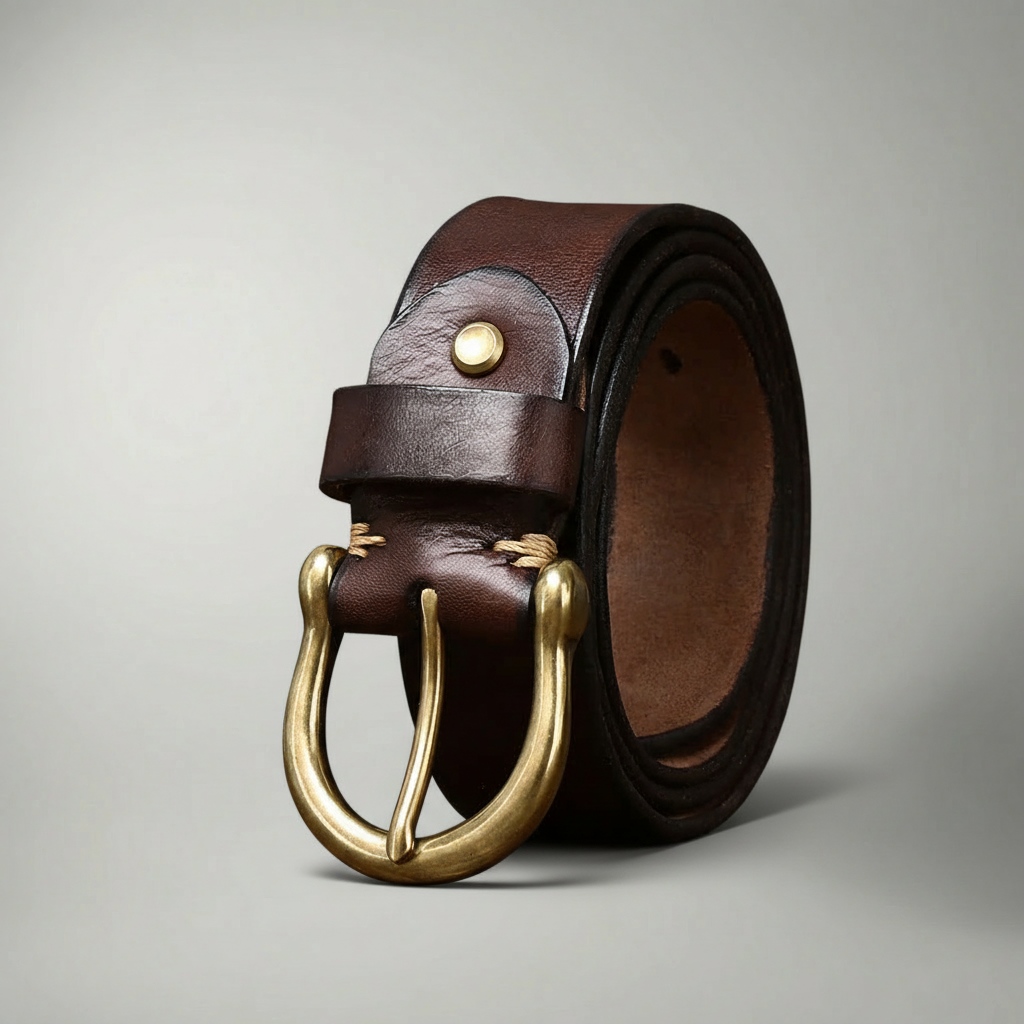 Jack | Wrinkled Worn Leather Belt