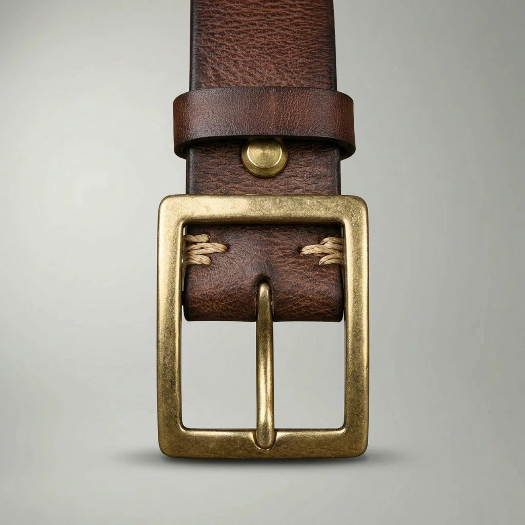Alfred | Vintage Distressed Wrinkle Belt
