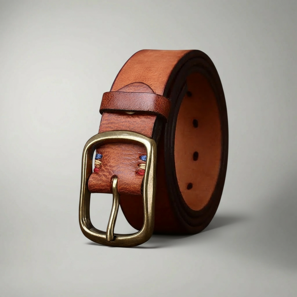 Harry | Vintage Cowhide Leather Belt