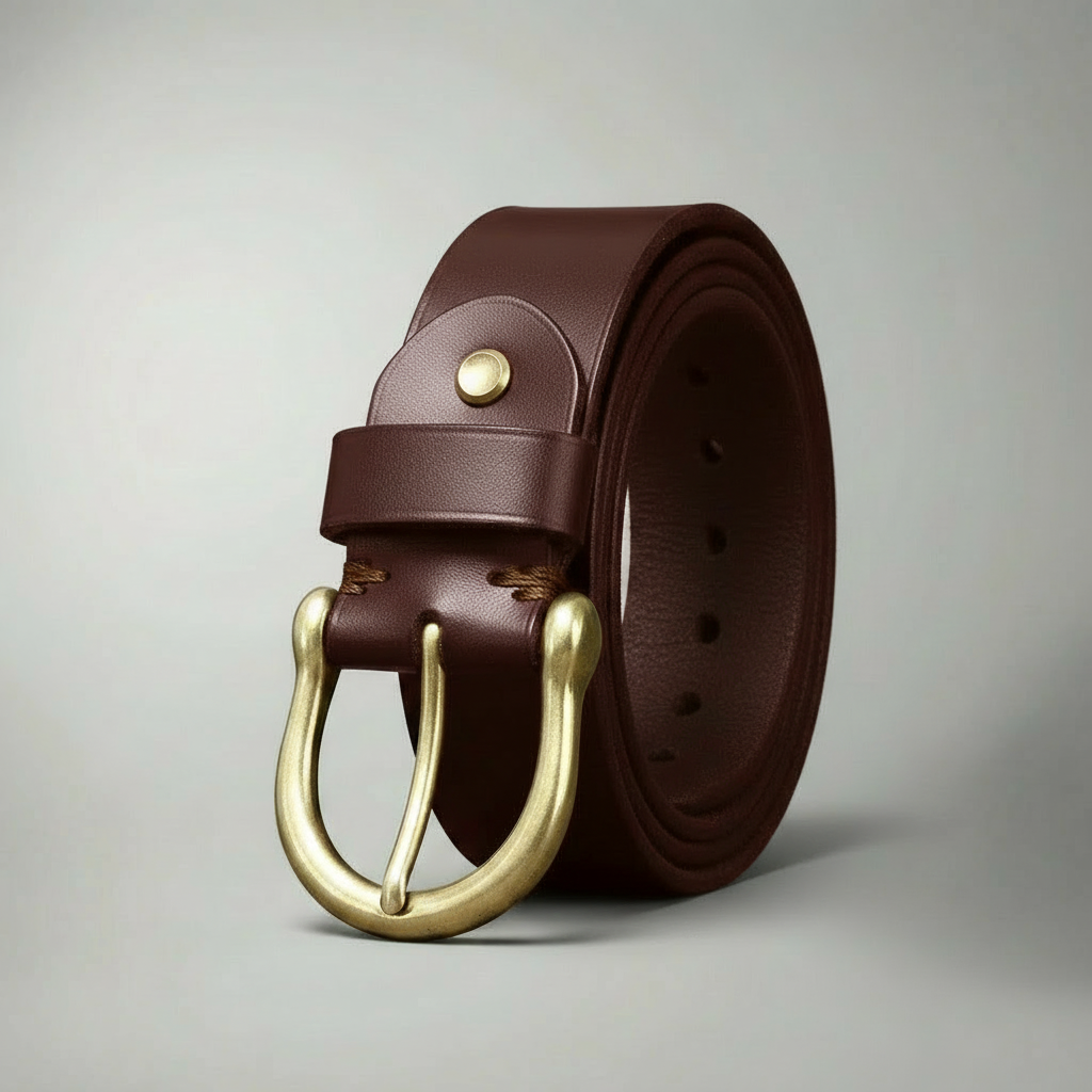 Jack | Wrinkled Worn Leather Belt