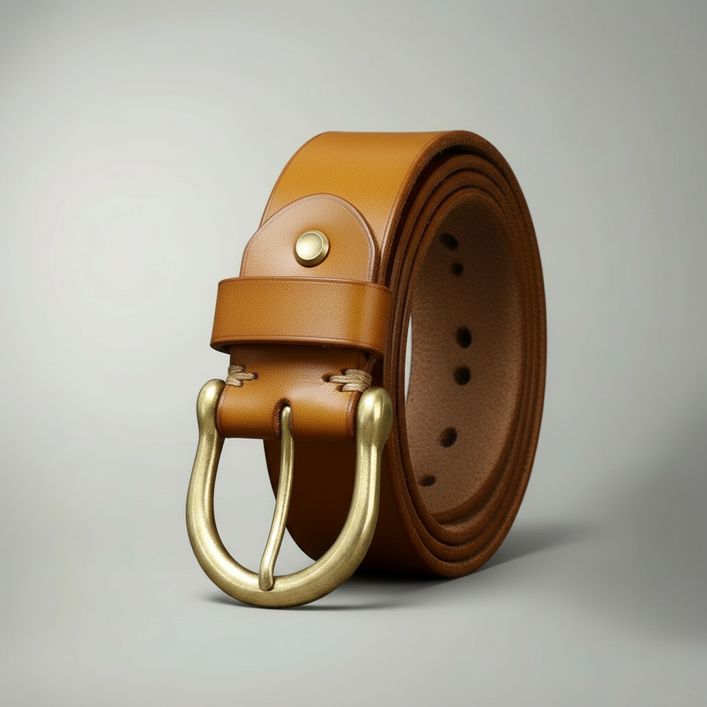 Jack | Wrinkled Worn Leather Belt